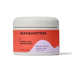 Headquarters Exfoliating Mask For Dry Roots Scalp Care NEW- Peony &‎ Coconut